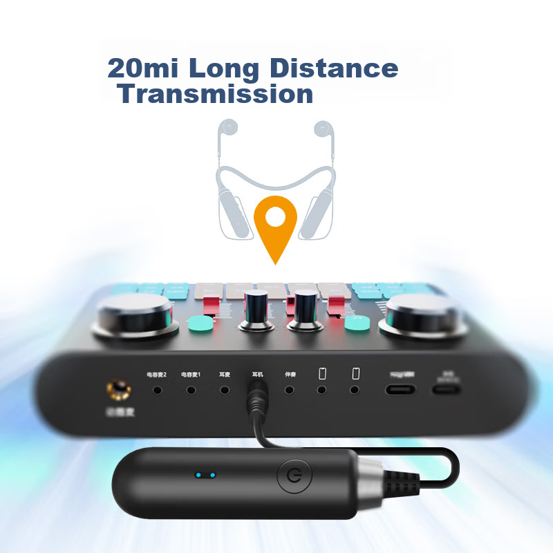 Newman C03 Live Streaming Wireless Monitoring Headphones for Singing And Recordi...