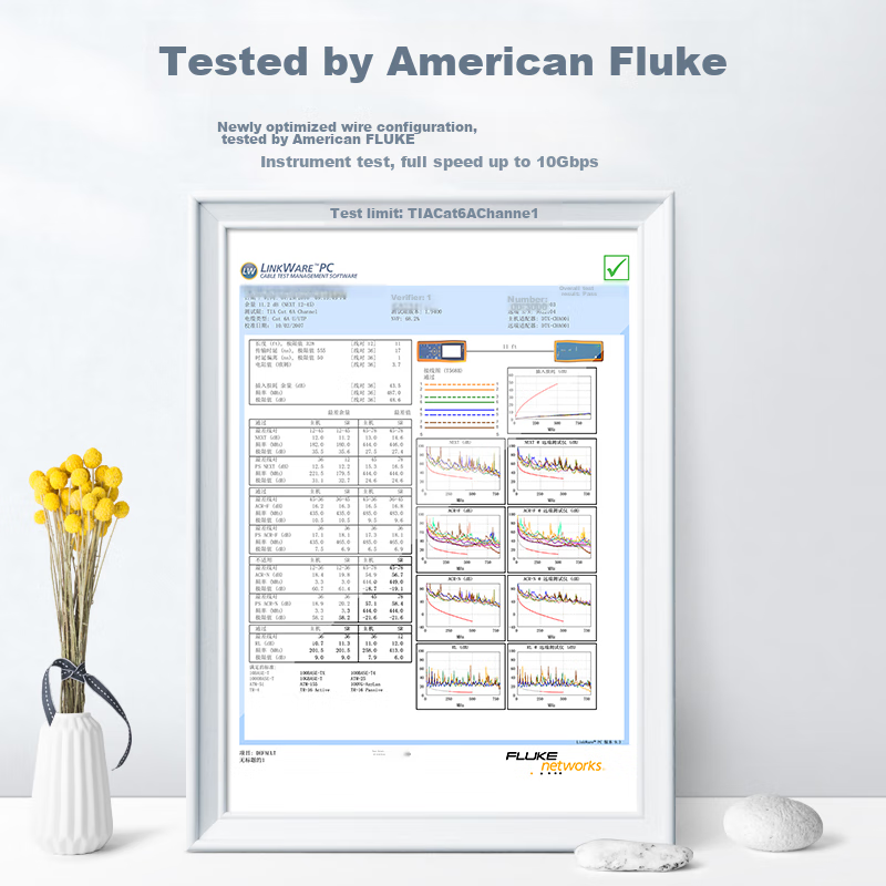 SAMZHE CAT6A Thin Ethernet Cable, Pure Copper, 10 Gigabit Patch Cord, Home Compu...