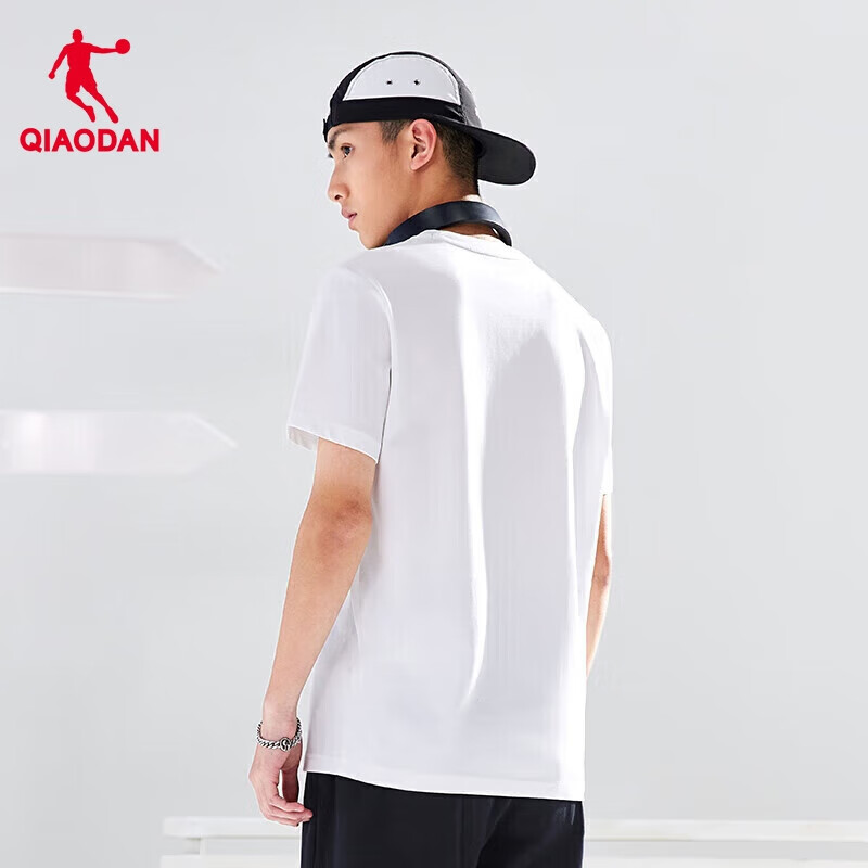 Jordan QIAODAN Men's Summer Casual Breathable Short Sleeve T-shirt Loose Fit T-s...