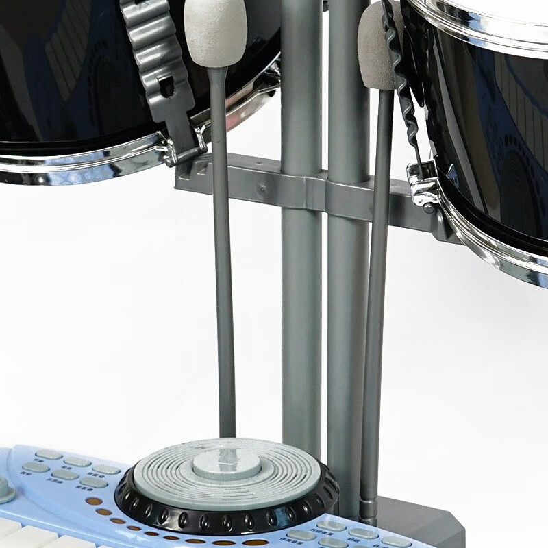 QIAO WA BAO BEI Drum Set for Children Beginners, Boys And Girls 1-3 Years Old, L...