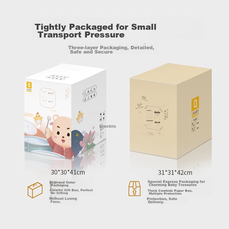 QIAO WA BAO BEI Drum Set for Children Beginners, Boys And Girls 1-3 Years Old, L...