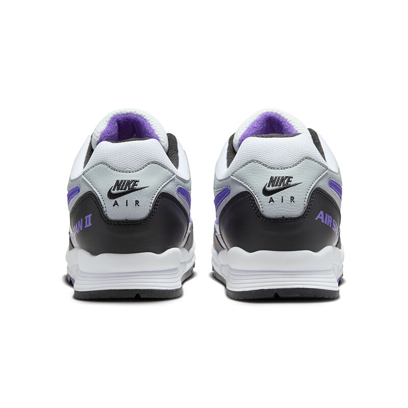 NIKE Men's Athletic Casual Shoes AIR SPAN II Low-top Sneakers AH8047-013 Black W...