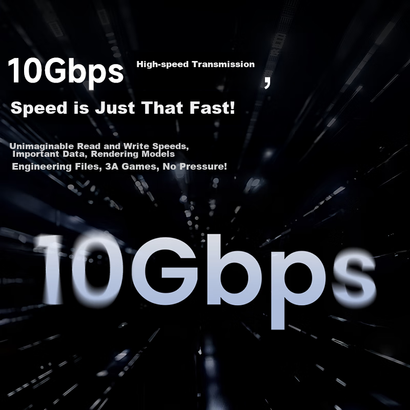 Shanji Flash Drive Plus Magnetic Hard Drive Enclosure, M.2 NVMe SSD MagSafe Exte...