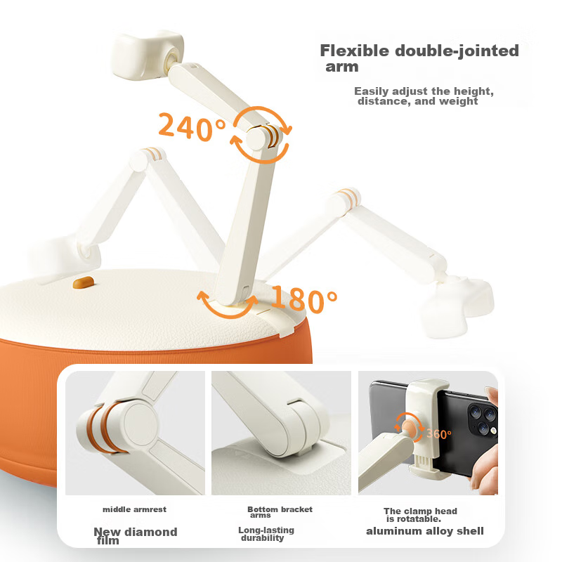 Saijing Phone Stand, Bedside Tablet Stand, Desktop And Bed Floor Stand, Lazy Sta...