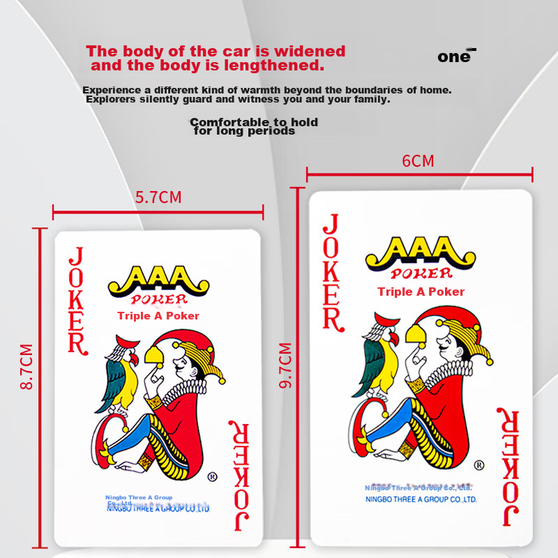 AAA Guandan Special Playing Cards, AAA High-Quality Durable Blue Core Bend-Resis...