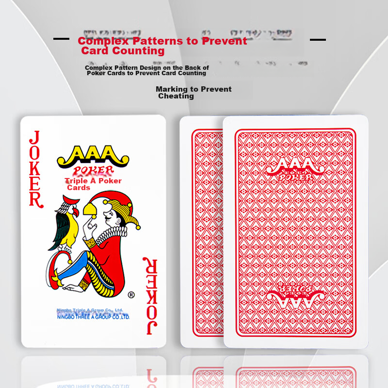 AAA Guandan Special Playing Cards, AAA High-Quality Durable Blue Core Bend-Resis...