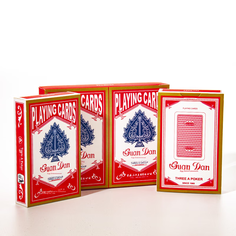 AAA Guandan Special Playing Cards, AAA High-Quality Durable Blue Core Bend-Resis...
