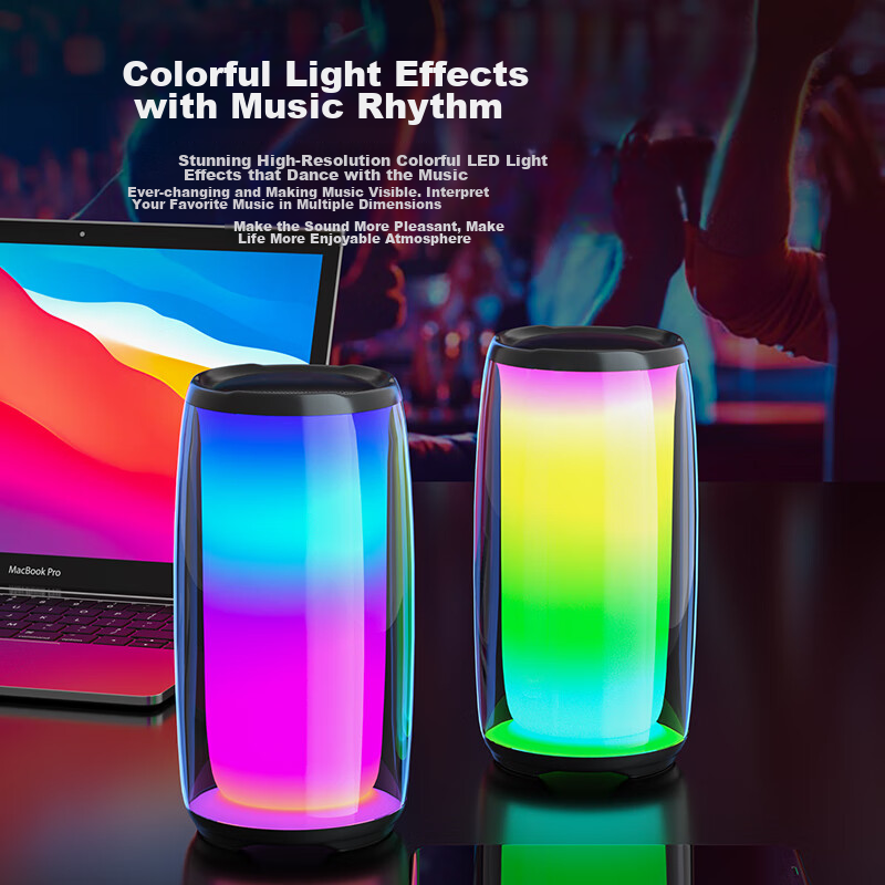 Newman BS02 Bluetooth Speaker, Portable Outdoor Home Computer Desktop Mini Subwo...