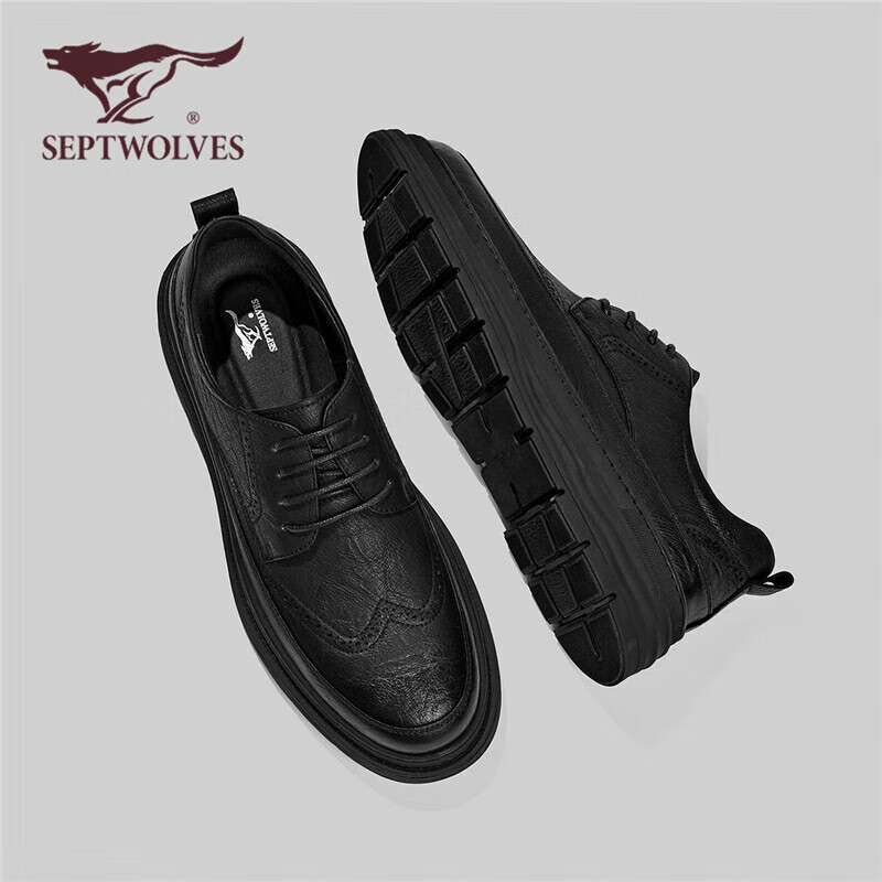 SEPTWOLVES Men's Casual Shoes Men's Shoes Men's Casual Shoes Men's Leather Shoes...
