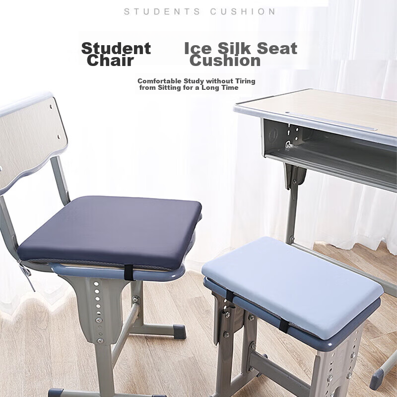 Pierre Cardin Cushion, Student Classroom Chair Pad, Office Long-Sitting Seat Cus...