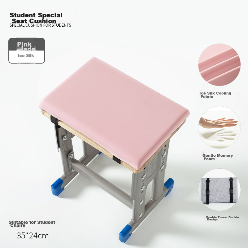 Pierre Cardin Cushion, Student Classroom Chair Pad, Office Long-Sitting Seat Cus...