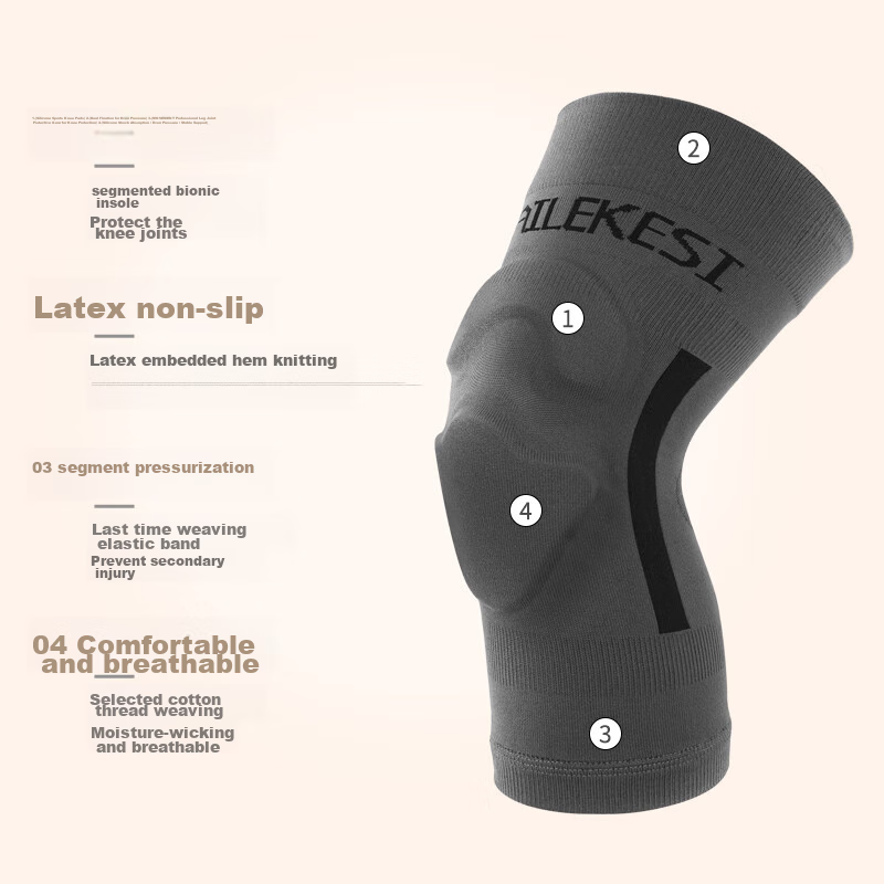 Nailekesi Professional Heels Dance Knee Pads, Thin Anti-Collision, for Women's D...