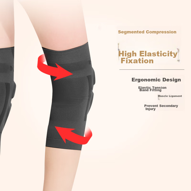 Nailekesi Professional Heels Dance Knee Pads, Thin Anti-Collision, for Women's D...