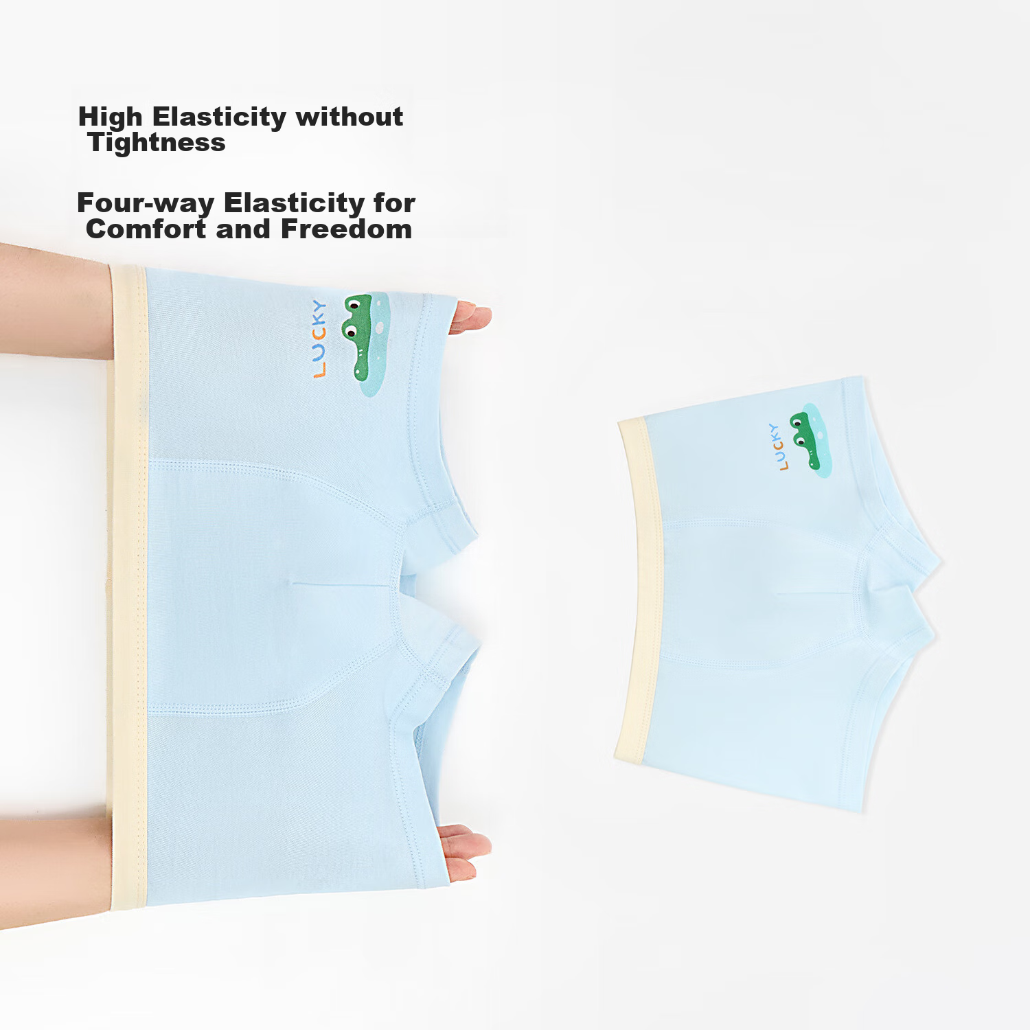 Niduoxiong Boys' Underwear, Modal Cotton Boxer Briefs, Children's Shorts, Infant...