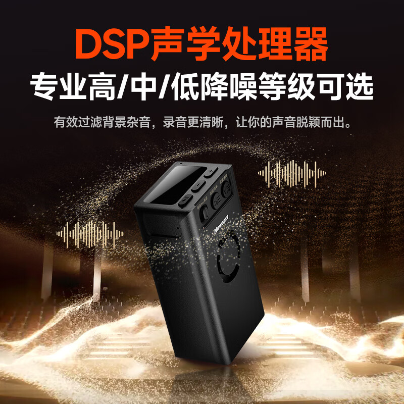 Newsmy Voice Recorder W8 128G Large Capacity 700 Hours Long-lasting Recording 7-...