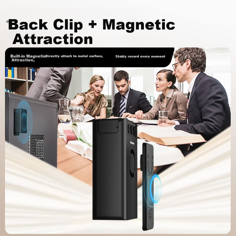 Newsmy Voice Recorder W8 128G Large Capacity 700 Hours Long-lasting Recording 7-...