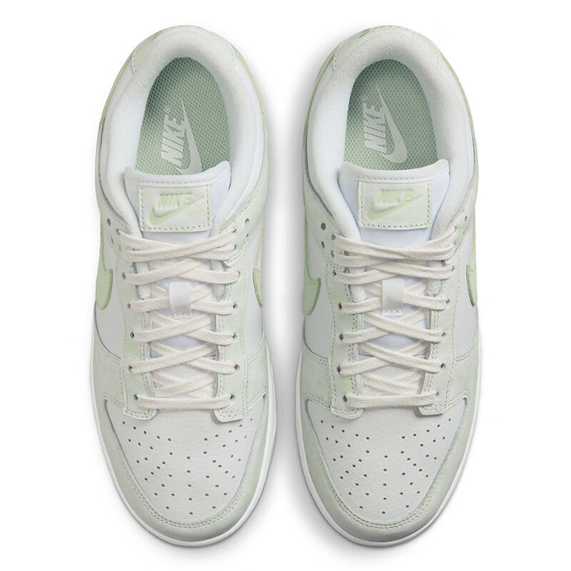 NIKE Women's Casual Shoes DUNK Sports Shoes IB4647-131 White/Green 36.5