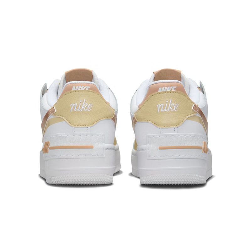 NIKE Women's Casual Board Shoes Air Force 1 Sneakers DZ1847-111 White 37.5