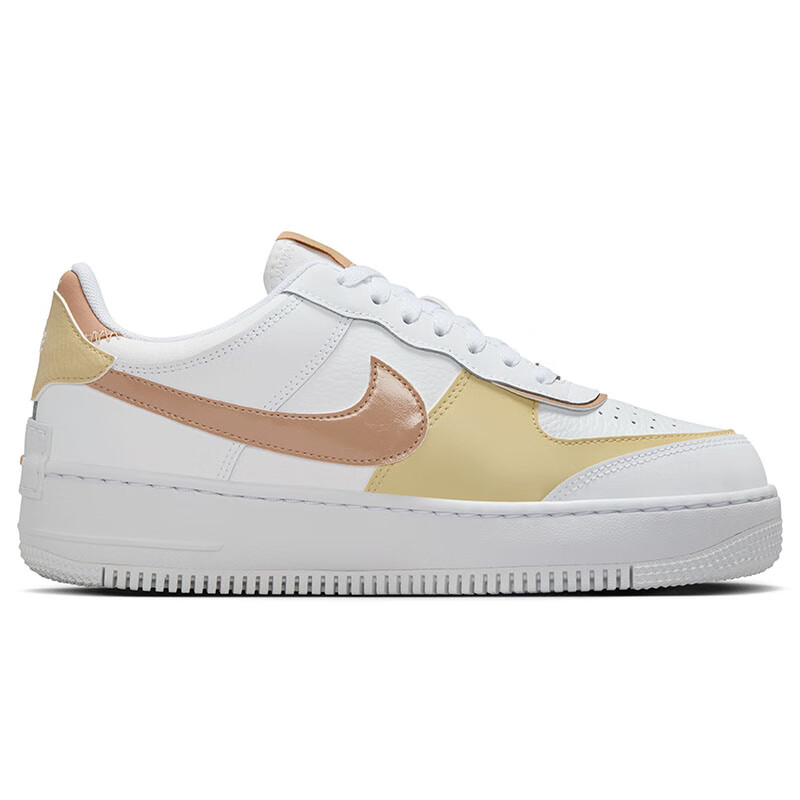 NIKE Women's Casual Board Shoes Air Force 1 Sneakers DZ1847-111 White 37.5