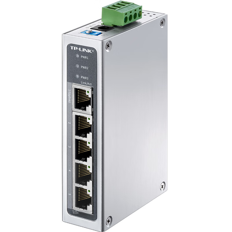 TP-LINK 5-Port 100Mbps Industrial-Grade Enterprise Ethernet Switch, Enterprise/M...