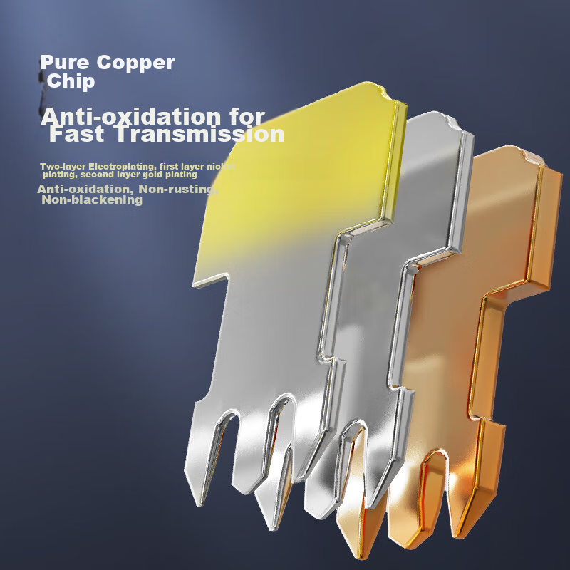 Akihabara (CHOSEAL) Cat6 Unshielded Crystal Head RJ45 10Gbps Engineering-Grade N...