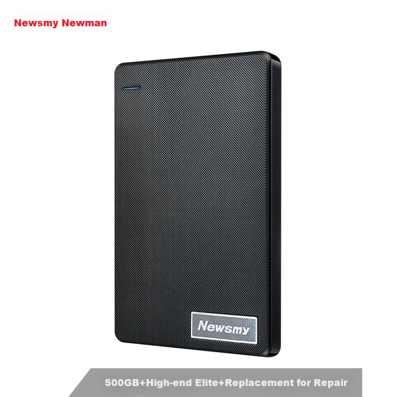 Newsmy 500GB External Hard Drive, Mechanical, Qingfeng Plastic Series, USB3.0, 2...