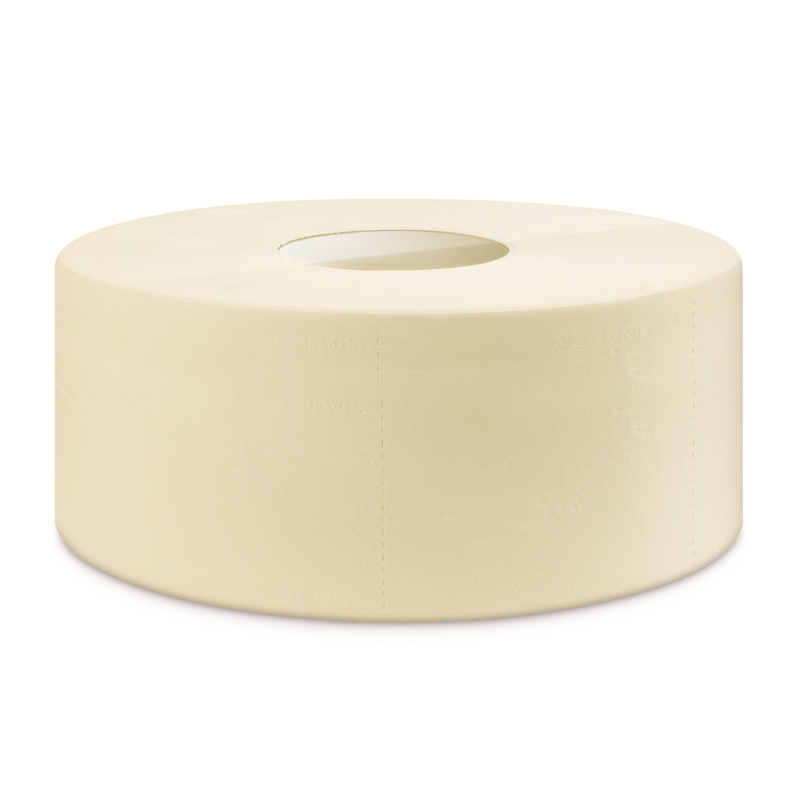 Quanlin Natural Core Toilet Paper, 3-Ply, 700g*10 Rolls, Whole Box Commercial La...