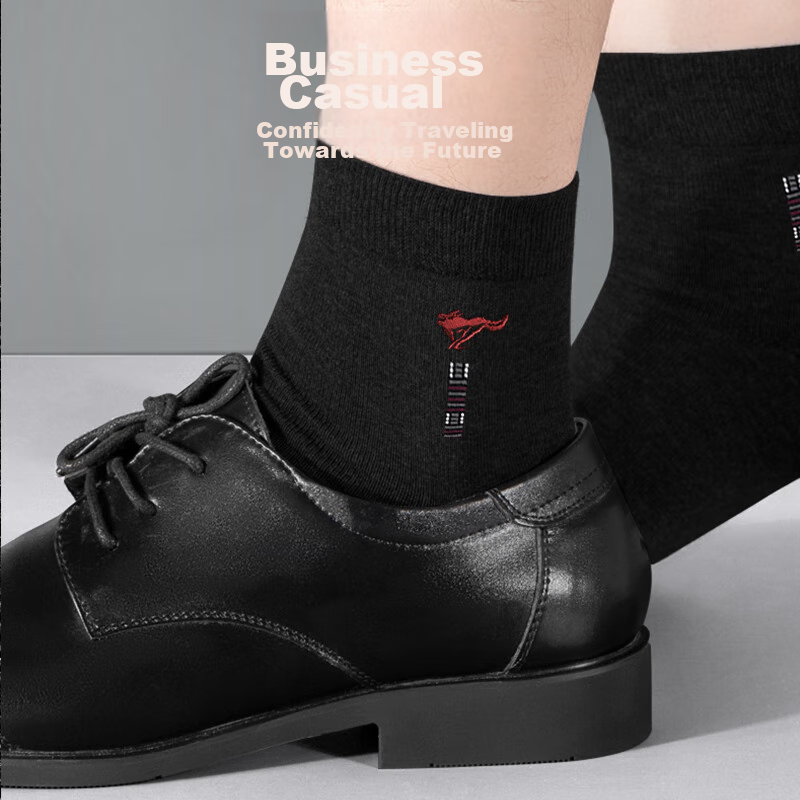 SEPTWOLVES Men's Cotton Socks, Spring And Summer, Odor-Resistant, Sweat-Absorbin...