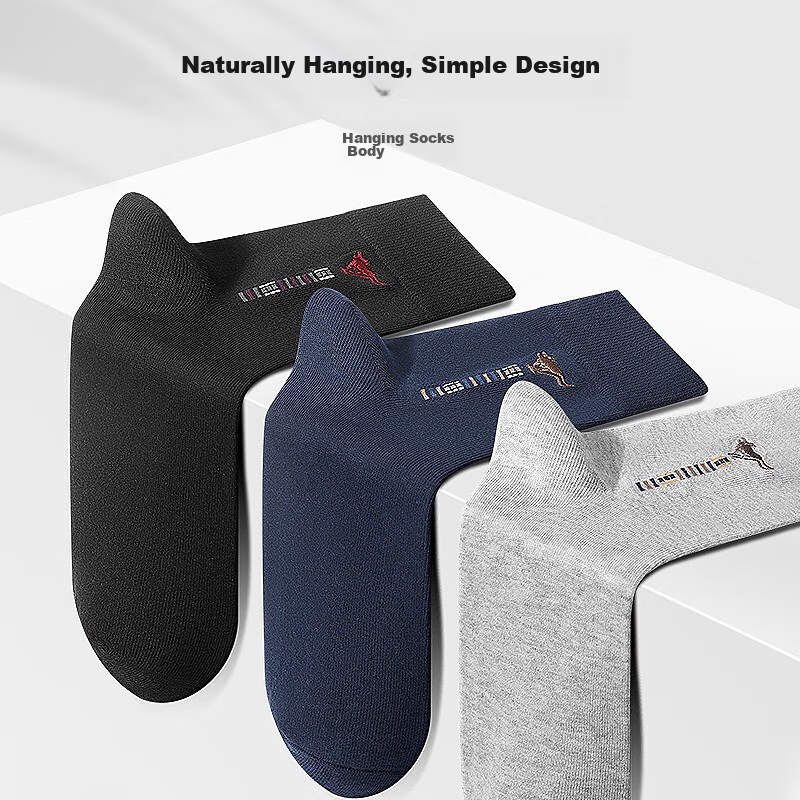 SEPTWOLVES Men's Cotton Socks, Spring And Summer, Odor-Resistant, Sweat-Absorbin...