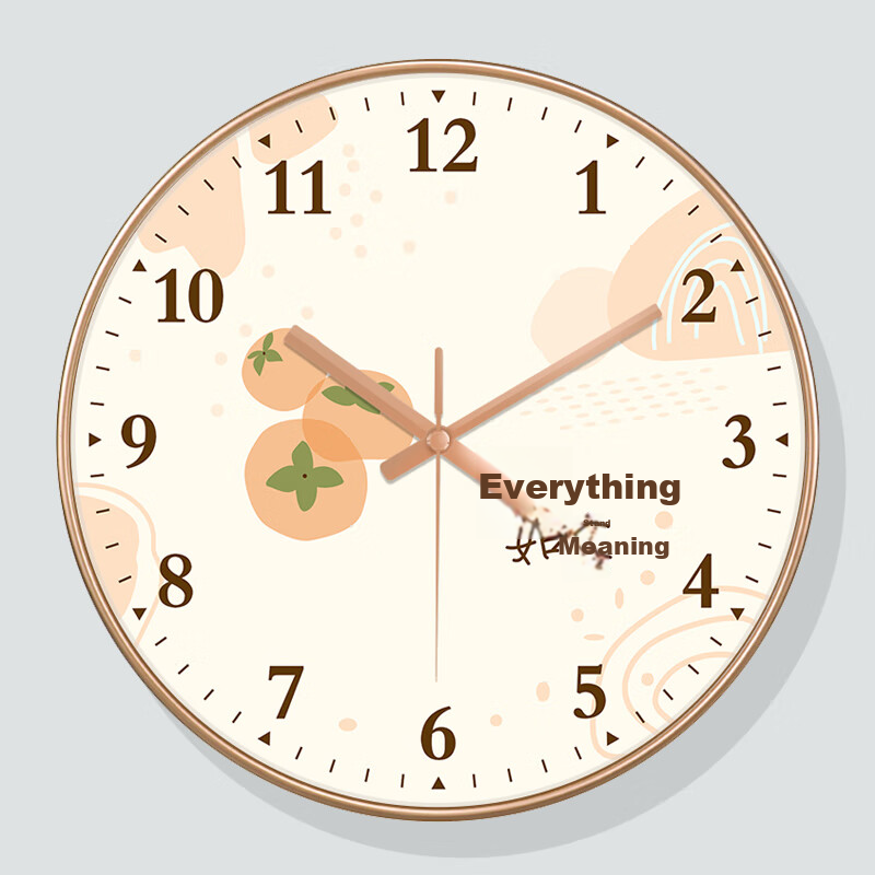 Pengchuang Swiss Movement Chinese Style Wall Clock Modern Clock Decorative Home...