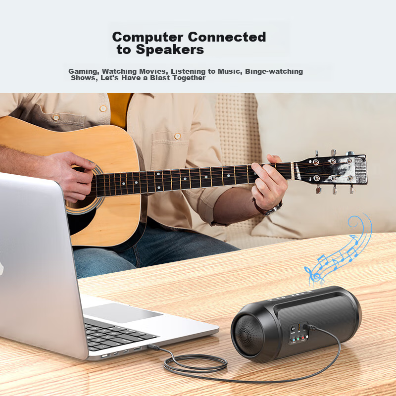 Akihabara (CHOSEAL) Car AUX Audio Cable, 3.5mm to 3.5mm Headphone Adapter Cable,...