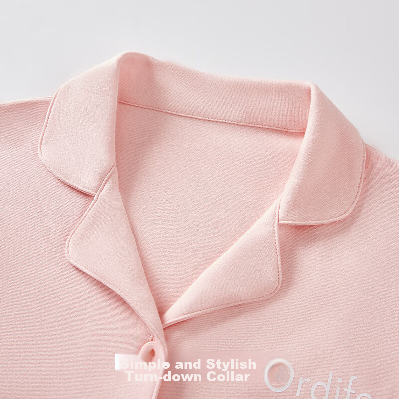 Ordifen [5A Antibacterial 100% Cotton] Women's Pajamas, Pure Cotton Cardigan, Lo...