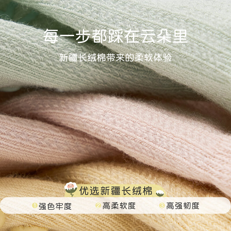 Niduoxiong Baby Floor Socks Four Seasons Indoor Children's Walking Socks Spring...