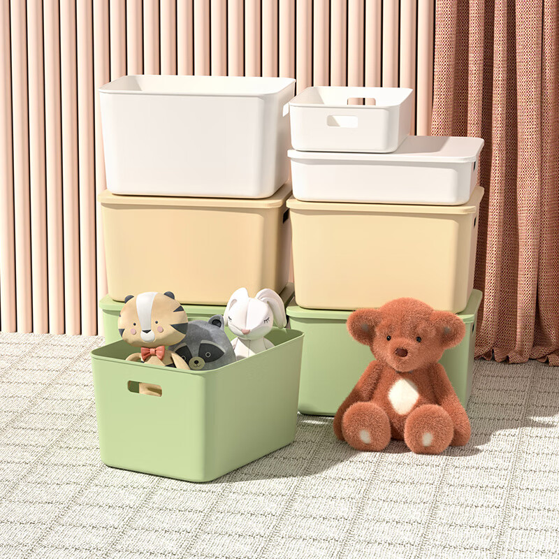 Seiwa no Ki Desktop Storage Box Organizer Basket Underwear Sorting Box Milk Tea...