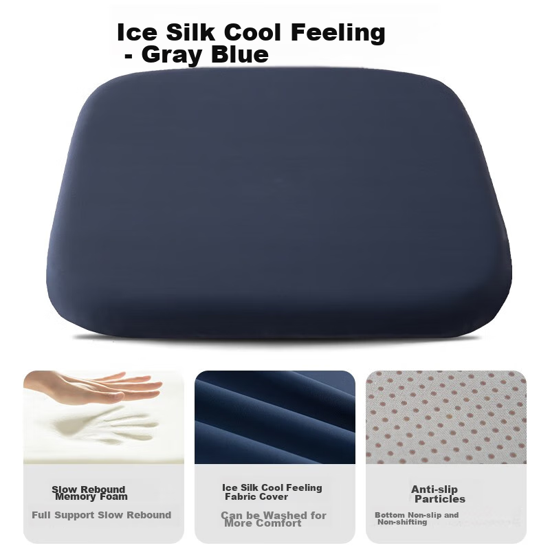 Pierre Cardin Cushion, Ergonomic Memory Foam Office Seat Cushion, Hemorrhoid Pad...