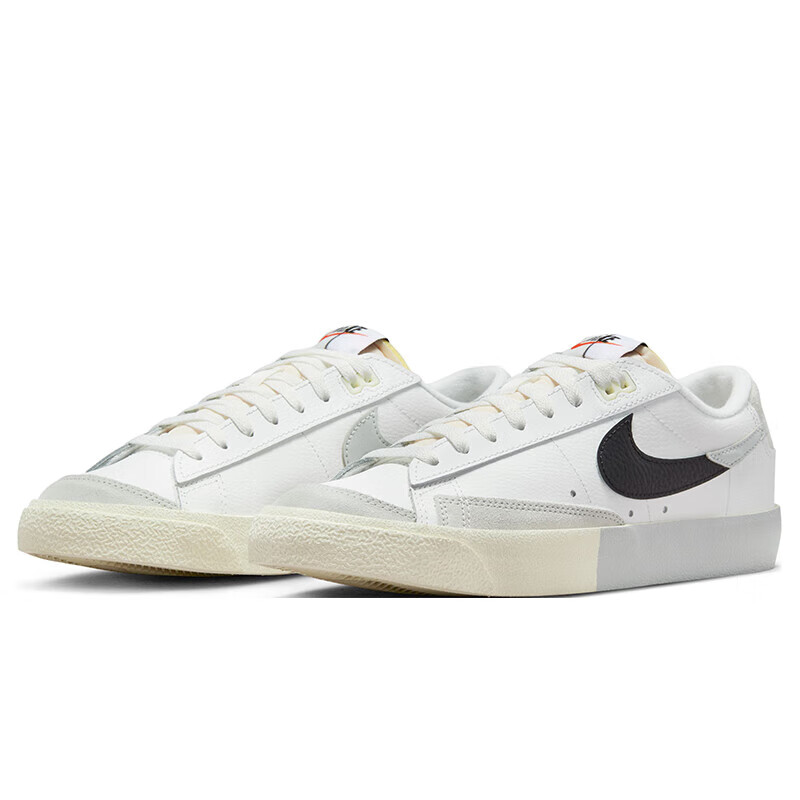 Nike BLAZER LOW Men's Sports Sneakers, Retro Style, DZ2544-100, Summit White, Si...