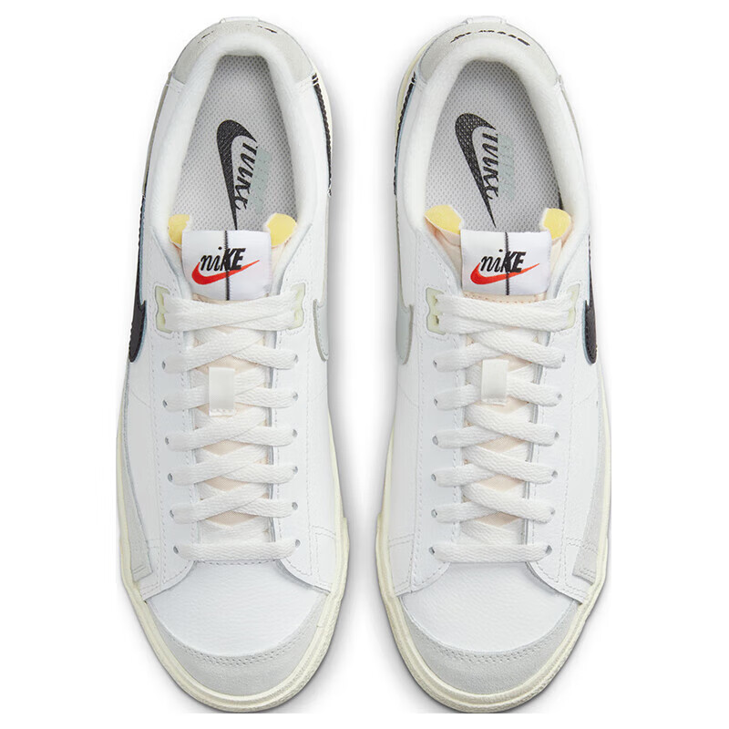 Nike BLAZER LOW Men's Sports Sneakers, Retro Style, DZ2544-100, Summit White, Si...