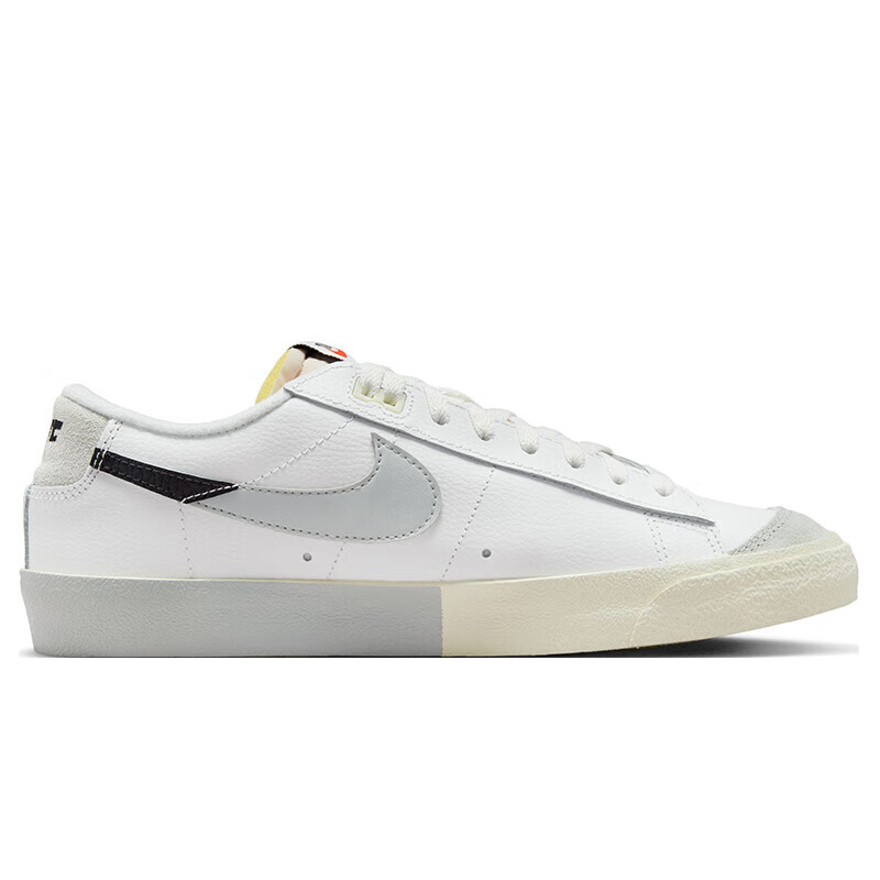 Nike BLAZER LOW Men's Sports Sneakers, Retro Style, DZ2544-100, Summit White, Si...