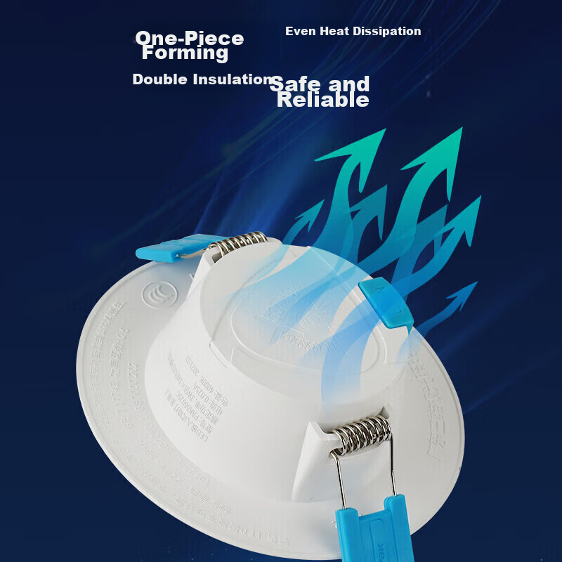 Sanxiong Jiguang LED Downlight, Living Room Ceiling Light, Hallway Recessed Spot...