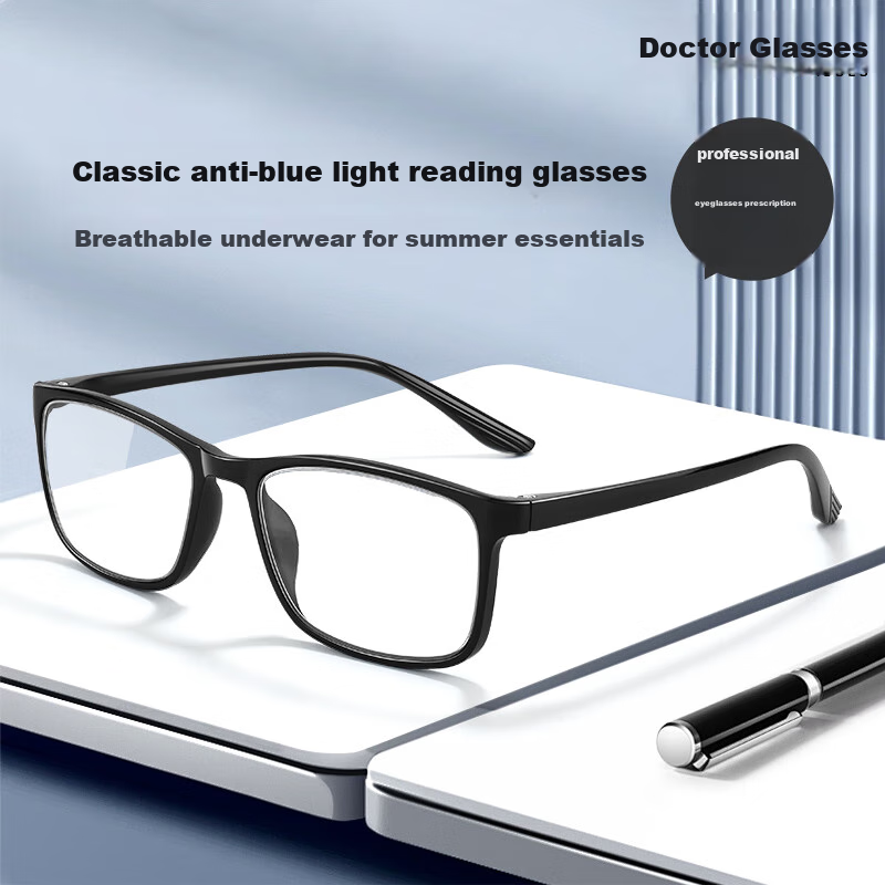 Ouna Reading Glasses for Men And Women, High Definition TR Anti-Blue Light Readi...