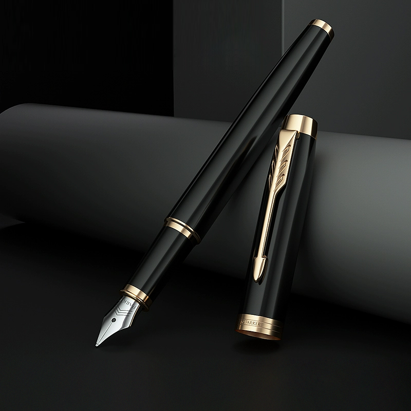 【New Year Gift】PARKER Stainless Steel Pen Signature Pen Business Office Custom...