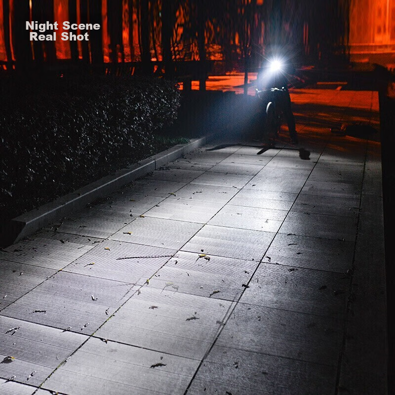 Cavalry Bicycle USB Rechargeable Front Light, High-Intensity Flashlight, Electro...