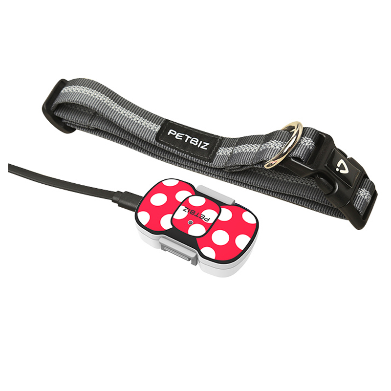 Peibei Pet Dog Cat Locator Anti-Lost Tracker, Wireless GPS Positioning Collar, A...