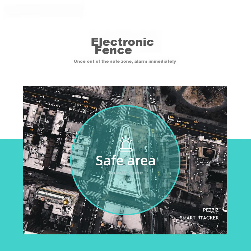 Peibei Pet Dog Cat Locator Anti-Lost Tracker, Wireless GPS Positioning Collar, A...