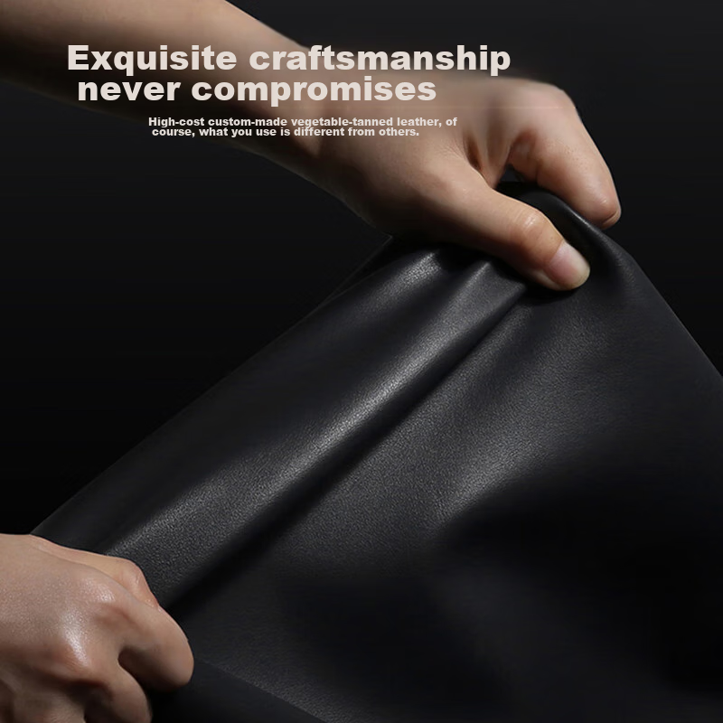 NEYAA IPhone 15 Case, Luxury High-End Genuine Leather Camera Protection Cover, U...