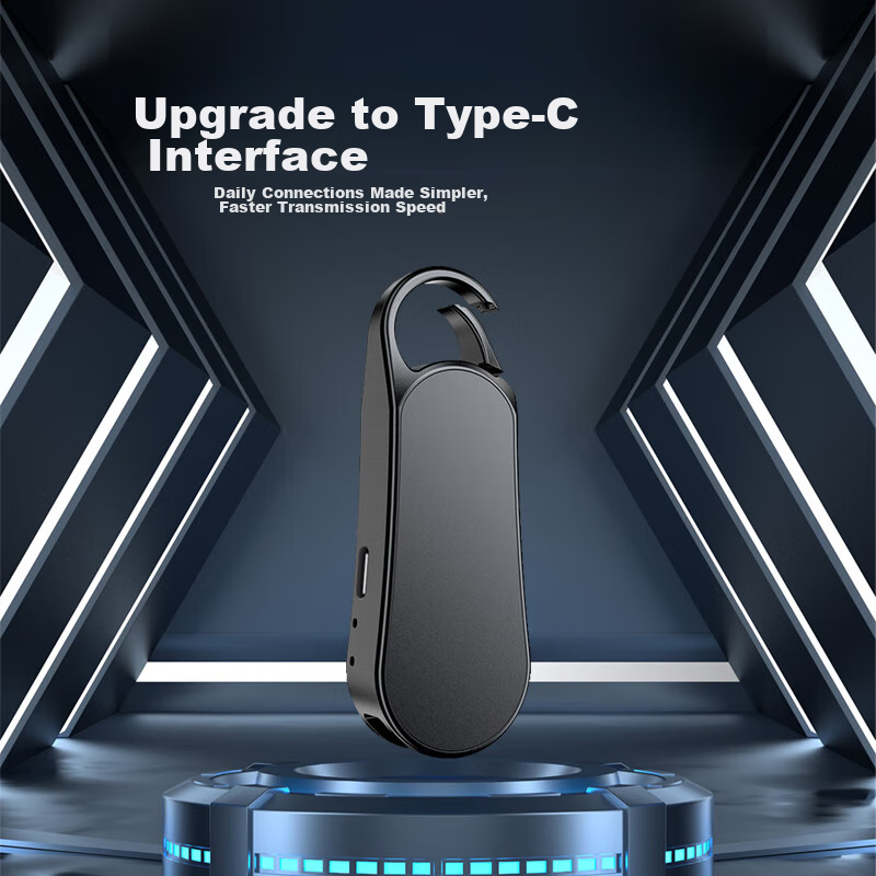 Newman High-Definition Voice Recorder W1 16GB One-Button Recording, Extra Batter...