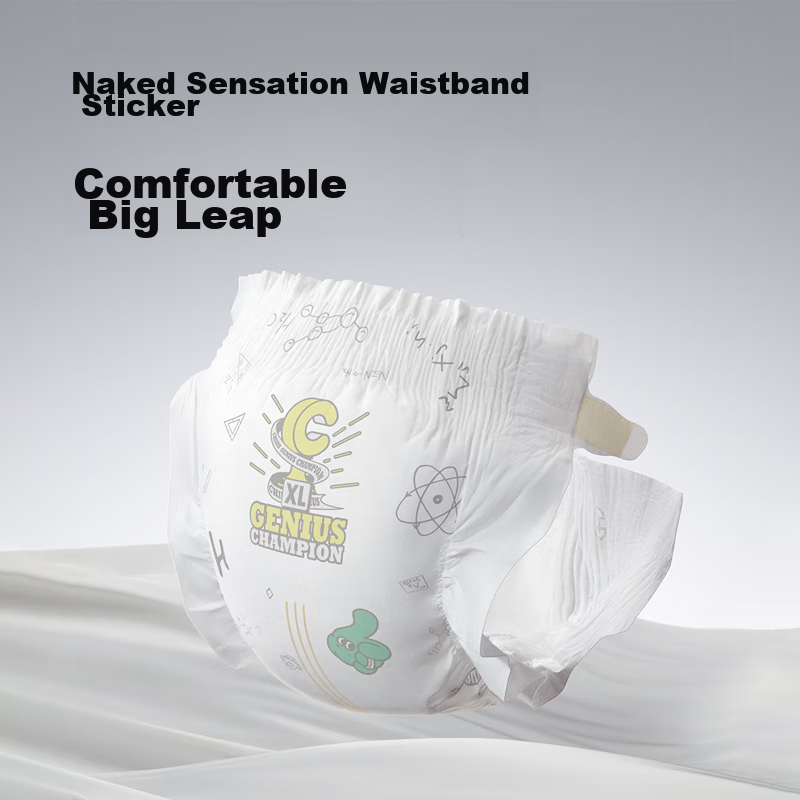 Chiaus Genius Champion Diapers, M Size, 34 Pieces, Luxury Cut, Lightweight And C...