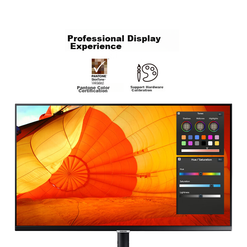 Samsung 27-Inch S80PB, 4K IPS, Color Accuracy Certified, Professional Design Mon...