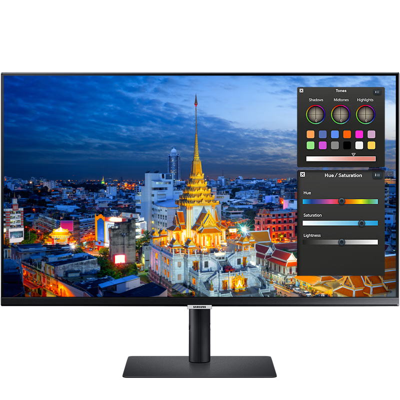 Samsung 27-Inch S80PB, 4K IPS, Color Accuracy Certified, Professional Design Mon...