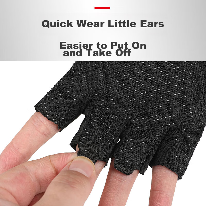 Cavalry Bicycle Gloves, Mountain Bike Summer Half-Finger Short Gloves, Men's And...